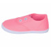 TENISÓWKI MATERIAŁOWE Różowe GUMECZKI WYGODNE CASUAL