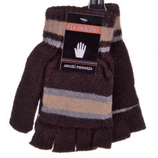 RĘKAWICZKI MĘSKIE CIEPŁE ZIMĘ PIĘCIOPALCZASTE MITENKI