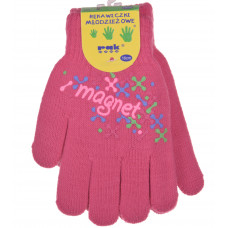 RĘKAWICZKI DZIECIĘCE CIEPŁE ZIMĘ PIĘCIOPALCZASTE PODWÓJNE