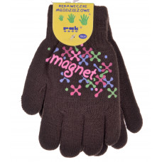 RĘKAWICZKI DZIECIĘCE CIEPŁE ZIMĘ PIĘCIOPALCZASTE PODWÓJNE
